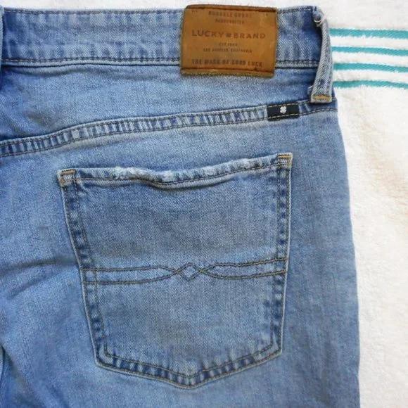 🌸SOLD🌸 LUCKY BRAND Jeans Size 14 Sweet Crop Denim - Picture 10 of 12